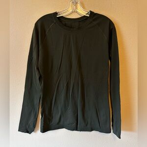 Lululemon Emerald Green Long Sleeve Performance Tee